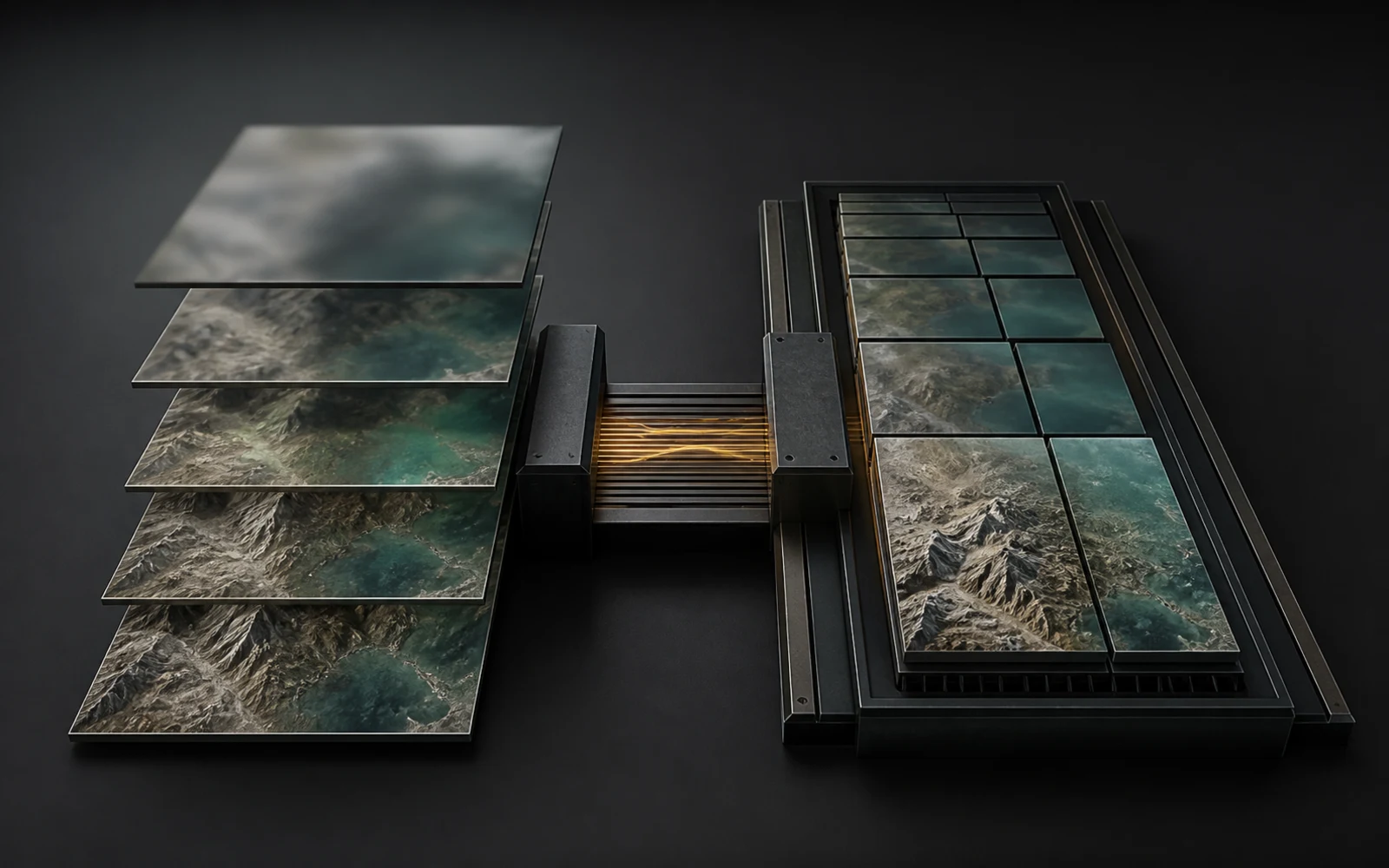 纹理 mip 层级进入 GPU 驻留区的主视觉